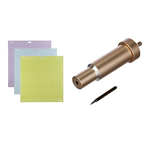 Cricut Schneidematte & 2004225 395905 Premium-Feinschnittklinge + Gehäuse, Gold, Multicolour,OneSize Cricut Schneidematte & 2004225 395905 Premium-Feinschnittklinge + Gehäuse, Gold, Multicolour,OneSize von Cricut