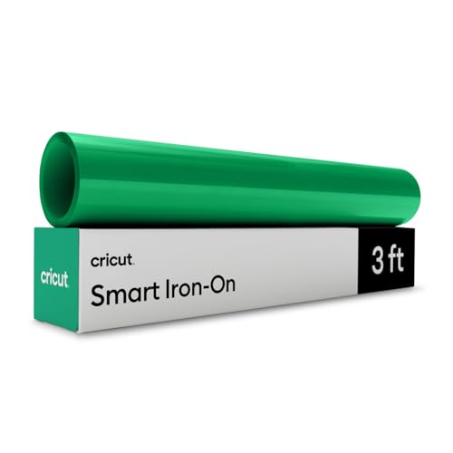 Cricut Smart Bügelfolie, Grasgrün – 33 cm x 91,4 cm – Großpackung Cricut Smart Bügelfolie, Grasgrün – 33 cm x 91,4 cm – Großpackung von Cricut