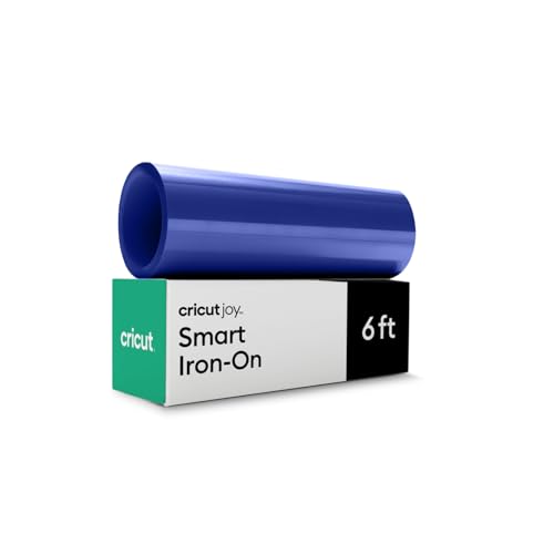 Cricut Smart Bügelfolie, Königsblau – 14 cm x 182,9 cm – Großpackung Cricut Smart Bügelfolie, Königsblau – 14 cm x 182,9 cm – Großpackung von Cricut