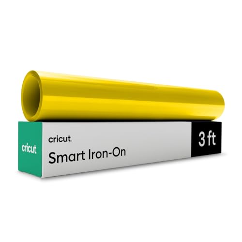 Cricut Smart Bügelfolie, Maisgelb – 33 cm x 91,4 cm – Großpackung Cricut Smart Bügelfolie, Maisgelb – 33 cm x 91,4 cm – Großpackung von Cricut