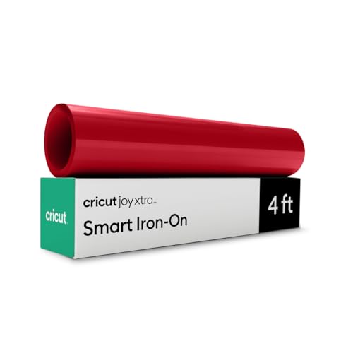 Cricut Smart Bügelfolie, Rot – 24,1 cm x 121,9 cm – Großpackung Cricut Smart Bügelfolie, Rot – 24,1 cm x 121,9 cm – Großpackung von Cricut