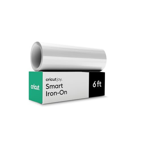 Cricut Smart Bügelfolie, Weiß – 14 cm x 182,9 cm – Großpackung Cricut Smart Bügelfolie, Weiß – 14 cm x 182,9 cm – Großpackung von Cricut