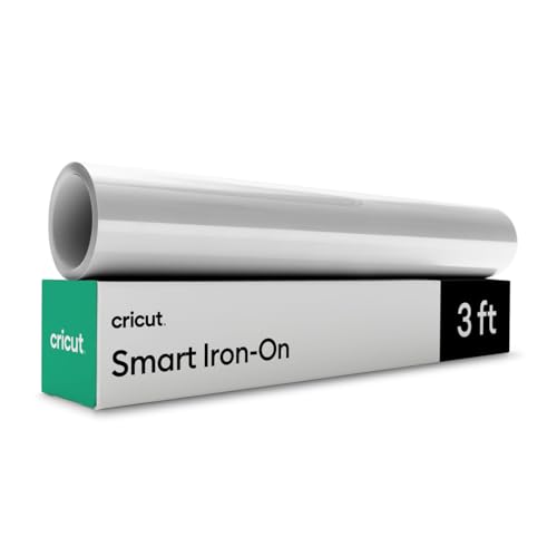 Cricut Smart Bügelfolie, Weiß – 33 cm x 91,4 cm – Großpackung Cricut Smart Bügelfolie, Weiß – 33 cm x 91,4 cm – Großpackung von Cricut