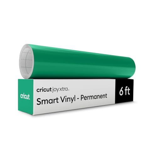 Cricut Smart Vinyl – Permanent, Grasgrün – 24,1 cm x 182,9 cm – Großpackung von Cricut