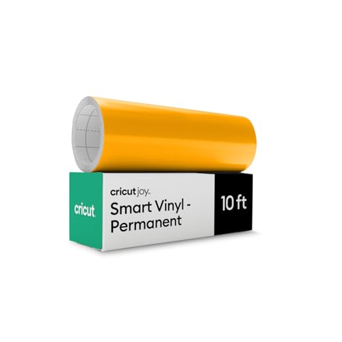 Cricut Smart Vinyl – Permanent, Maisgelb – 14 cm x 304,8 cm – Großpackung von Cricut