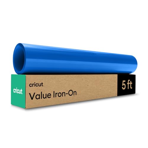Cricut Value Bügelfolie – Blau – 30,5 cm x 152,4 cm Cricut Value Bügelfolie – Blau – 30,5 cm x 152,4 cm von Cricut