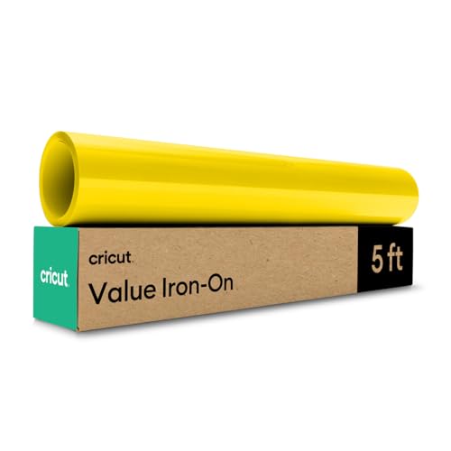 Cricut Value Bügelfolie – Gelb – 30,5 cm x 152,4 cm Cricut Value Bügelfolie – Gelb – 30,5 cm x 152,4 cm von Cricut