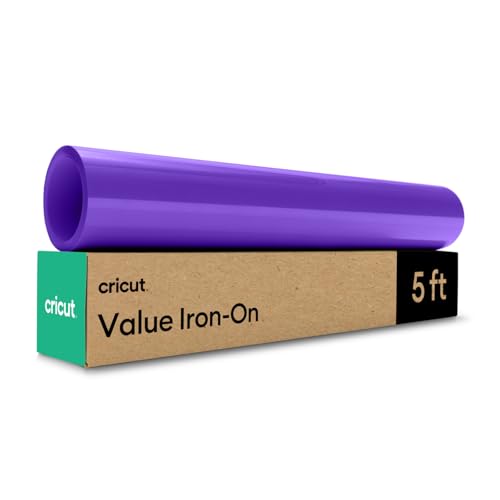 Cricut Value Bügelfolie – Lila – 30,5 cm x 152,4 cm von Cricut
