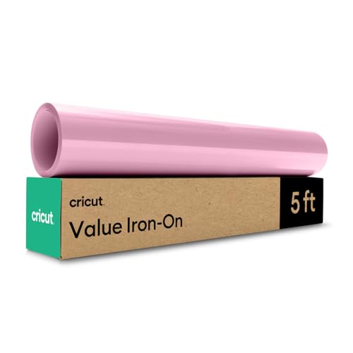 Cricut Value Bügelfolie – Rosa – 30,5 cm x 152,4 cm Cricut Value Bügelfolie – Rosa – 30,5 cm x 152,4 cm von Cricut