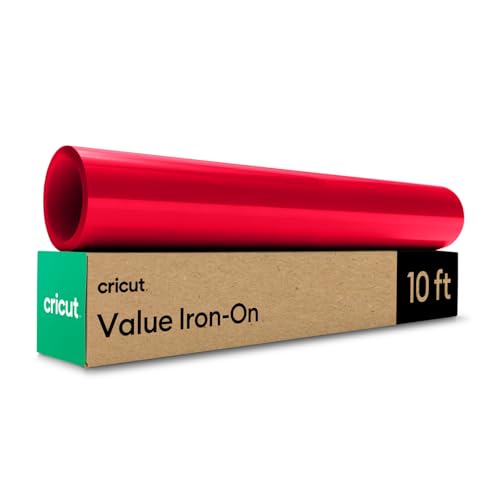 Cricut Value Bügelfolie – Rot – 30,5 cm x 304,8 cm Cricut Value Bügelfolie – Rot – 30,5 cm x 304,8 cm von Cricut