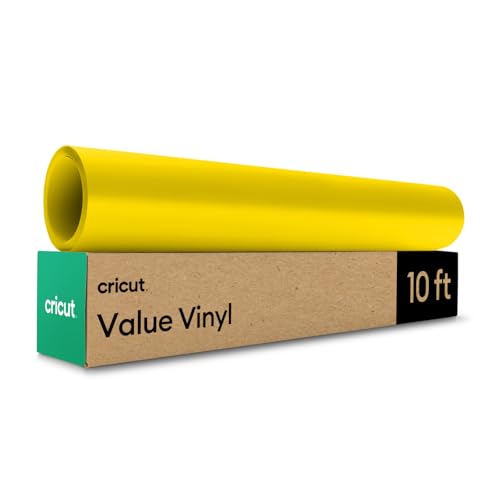 Cricut Value Vinyl – Matt, Gelb – 30,5 cm x 304,8 cm Cricut Value Vinyl – Matt, Gelb – 30,5 cm x 304,8 cm von Cricut