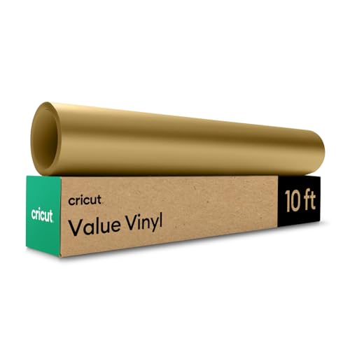 Cricut Value Vinyl – Matt, Gold – 30,5 cm x 304,8 cm Cricut Value Vinyl – Matt, Gold – 30,5 cm x 304,8 cm von Cricut