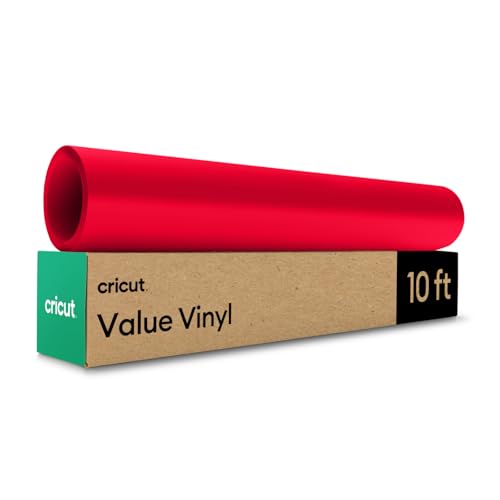 Cricut Value Vinyl – Matt, Rot – 30,5 cm x 304,8 cm Cricut Value Vinyl – Matt, Rot – 30,5 cm x 304,8 cm von Cricut