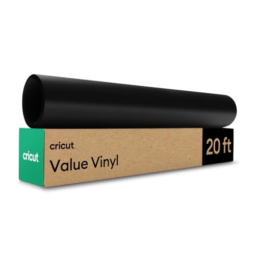 Cricut Value Vinyl – Matt, Schwarz – 30,5 cm x 609,6 cm Cricut Value Vinyl – Matt, Schwarz – 30,5 cm x 609,6 cm von Cricut