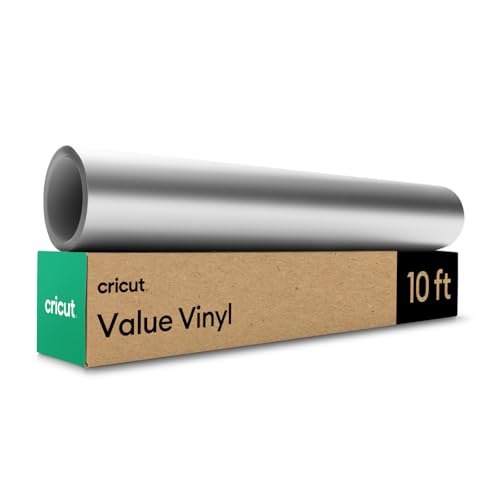 Cricut Value Vinyl – Matt, Silber – 30,5 cm x 304,8 cm Cricut Value Vinyl – Matt, Silber – 30,5 cm x 304,8 cm von Cricut