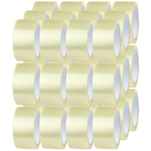 Crimson Starfish Paketklebeband Transparent 36 Rollen à 48mm x 66m | Durchsichtiges Klebeband für das Verpacken von Paketen, Kisten, Kartons, Versand von Crimson Starfish