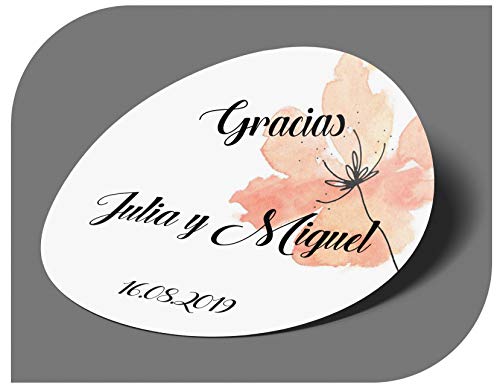 CrisPhy Personalisierbare Hochzeitsaufkleber mit Namen und Datum, Aufkleber für Einladungen, Hochzeit, Taufe, Verlobung, Geburtstag, Party, Weihnachten, Vintage, Stempel CrisPhy Personalisierbare Hochzeitsaufkleber mit Namen und Datum, Aufkleber für Einladungen, Hochzeit, Taufe, Verlobung, Geburtstag, Party, Weihnachten, Vintage, Stempel von CrisPhy