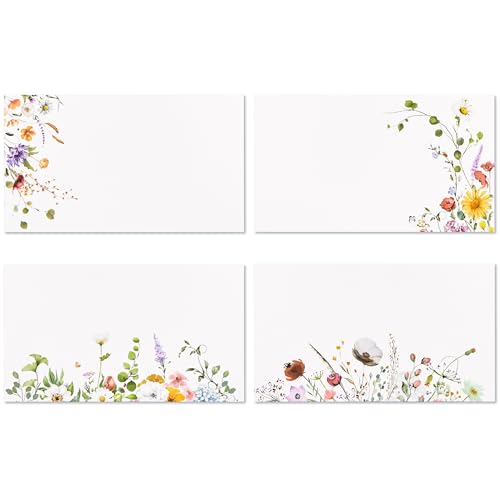 Crisky Platzkarten mit Wildblumen-Motiv, blanko, für Hochzeiten, Partys, Abendessen und besondere Anlässe, 5,1 x 8,9 cm, 120 Stück Crisky Platzkarten mit Wildblumen-Motiv, blanko, für Hochzeiten, Partys, Abendessen und besondere Anlässe, 5,1 x 8,9 cm, 120 Stück von Crisky
