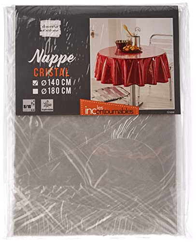 douceur d'Intérieur Decorline Runde Tischdecke (0) 140 Uni Transparent Kristall 15/100e, transparent, 140x1x140 cm douceur d'Intérieur Decorline Runde Tischdecke (0) 140 Uni Transparent Kristall 15/100e, transparent, 140x1x140 cm von Douceur d'Intérieur