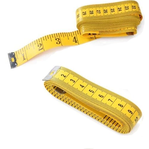 Maßbänder Nähen,2 Bände Maßband Körpe 300cm/120 Zoll, Schneidermaßband,Weiches Doppelseitiges Maßband,Extra langes Bandmaß,Weiches Maßband für Schneider zum Messen Längen&Maßen. Maßbänder Nähen,2 Bände Maßband Körpe 300cm/120 Zoll, Schneidermaßband,Weiches Doppelseitiges Maßband,Extra langes Bandmaß,Weiches Maßband für Schneider zum Messen Längen&Maßen. von Criveple
