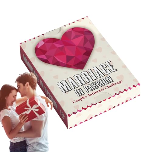 Croovepi Paar-Kartenspiele für Date-Nacht | Spieleabende Karten Set mit 50 Stück | Lustige romantische Gesprächsaktivitäten für Erwachsene Familie Beziehung Verlobung Croovepi Paar-Kartenspiele für Date-Nacht | Spieleabende Karten Set mit 50 Stück | Lustige romantische Gesprächsaktivitäten für Erwachsene Familie Beziehung Verlobung von Croovepi