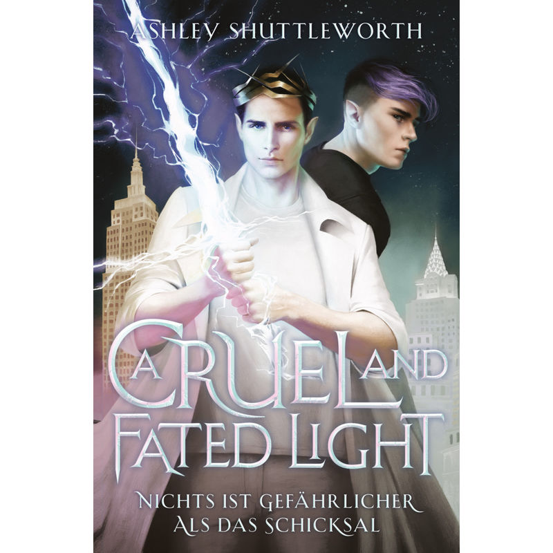 A Cruel And Fated Light (Hollow Star Saga 2) (Erstauflage Mit Farbschnitt) - Ashley Shuttleworth, Kartoniert (TB) von Cross Cult