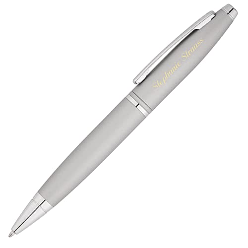 Cross Kugelschreiber CALAIS Mattchrom mit persönlicher Laser-Gravur von Cross