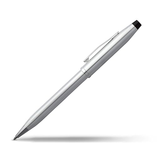 Cross Century II Kugelschreiber (Strichstäke M, Schreibfarbe: schwarz, inkl. Premium Geschenkbox) Glanzchrom von Cross