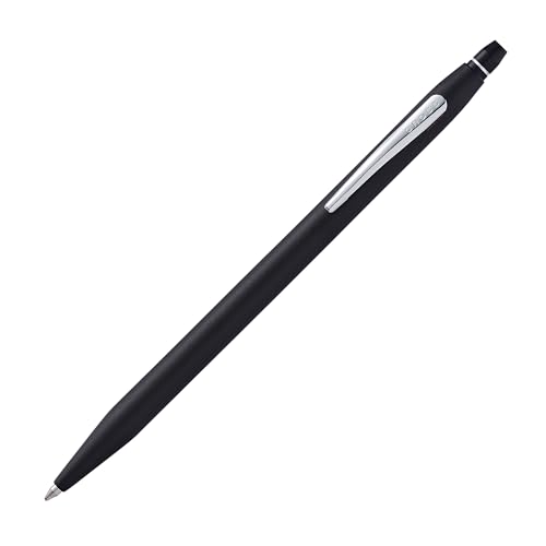 Cross Click Kugelschreiber (Druckmechanik, Schreibfarbe: schwarz) schwarz-Lack von Cross
