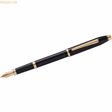 Cross Füllfederhalter Century II Schwarz-Lack F Geschenkbox Cross Füllfederhalter Century II Schwarz-Lack F Geschenkbox von Cross