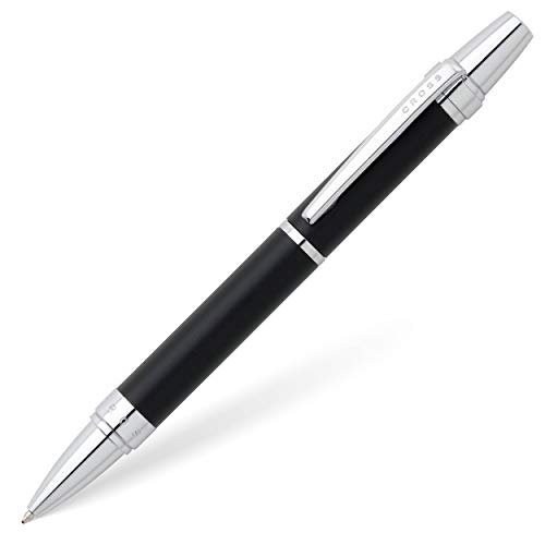 Cross Nile Kugelschreiber (Drehmechanik, Schreibfarbe: schwarz) schwarz von Cross