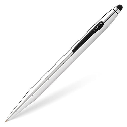 Cross Tech 2 Kugelschreiber (Schreibfarbe: schwarz, mit Stylus, Standardbox) Glanz-Chrom von Cross