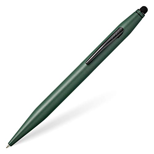 Cross Tech 2 Kugelschreiber (Schreibfarbe: schwarz, mit Stylus inkl. Geschenkbox) Dunkelgrün von Cross