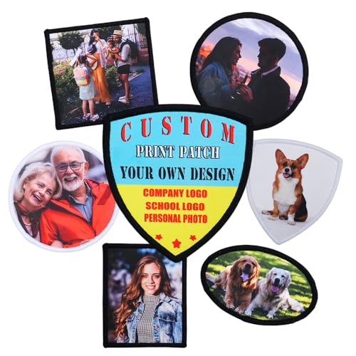 Personalisierte Gedruckt Patches,Patches selbst gestalten -für Kleidung, Jacken, Caps und Hundegeschirre hinzu Fügen Sie Ihr Foto/Logo/Textdruckstoff hinzu-Schild Personalisierte Gedruckt Patches,Patches selbst gestalten -für Kleidung, Jacken, Caps und Hundegeschirre hinzu Fügen Sie Ihr Foto/Logo/Textdruckstoff hinzu-Schild von Crrpatch