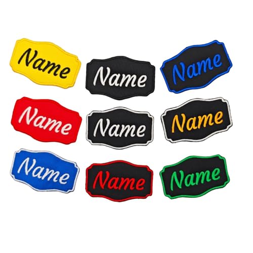 2 Stück Benutzerdefinierte Personalisierte Militär Rocker Motorrad Biker Stickerei Namensschild Taktischer Namensaufnäher für Camouflage Uniform Jacke Hoodie Hut Rucksäcke Weste Arbeitshemden Kleidung 2 Stück Benutzerdefinierte Personalisierte Militär Rocker Motorrad Biker Stickerei Namensschild Taktischer Namensaufnäher für Camouflage Uniform Jacke Hoodie Hut Rucksäcke Weste Arbeitshemden Kleidung von Crrrpatch
