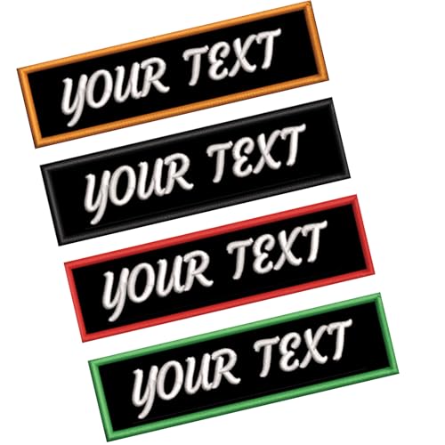 2 Stück benutzerdefinierte personalisierte Militär Motorrad Stickerei Namensschild taktischer Namensaufnäher für Tarnuniform Uniform Jacke Hoodie Hut Rucksäcke Weste Arbeitshemden Kleidung 2 Stück benutzerdefinierte personalisierte Militär Motorrad Stickerei Namensschild taktischer Namensaufnäher für Tarnuniform Uniform Jacke Hoodie Hut Rucksäcke Weste Arbeitshemden Kleidung von Crrrpatch