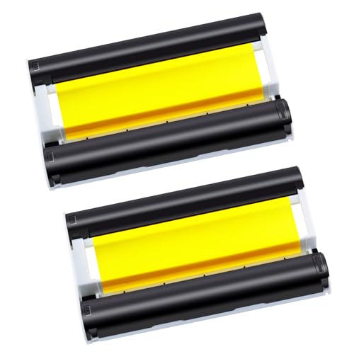 Cruxer 2 Pack Compatible for Canon Selphy CP1500 CP1300 KP patrone 10x15 Fotopapier Tintenpatronen for Selphy CP CP910 CP780 CP760 CP1000 CP1200 Photo Papier Printer Cruxer 2 Pack Compatible for Canon Selphy CP1500 CP1300 KP patrone 10x15 Fotopapier Tintenpatronen for Selphy CP CP910 CP780 CP760 CP1000 CP1200 Photo Papier Printer von Cruxer