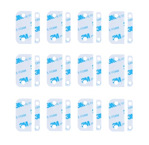 Ersatz-Klebeband für Ring Alarm Kontaktsensoren und Magnete (2. Generation), langlebige doppelseitige Pads für einfache Installation, 12 Sensorpads und 12 Pads von Crvicv