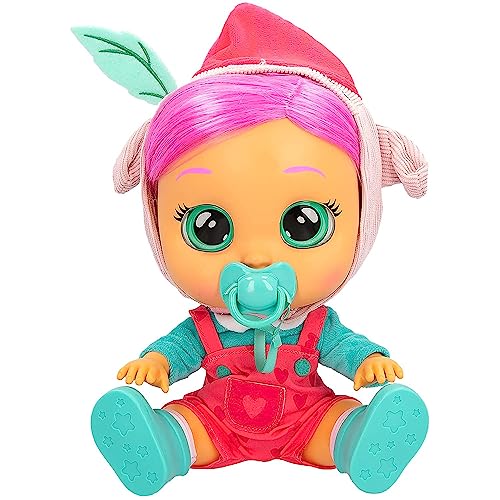 Bebés Llorones Storyland Piggy | Interaktive Puppe inspiriert von berühmten Geschichten, die mit Haarstyling, Kleidung und Spielzubehör - Spielzeug für Jungen und Mädchen + 2 Jahre von Cry Babies