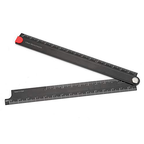 Cryfokt Aluminiumlegierung Lineal, 90 ° Faltklappmetall-Schreibwarenregel, 0-300 Mm Klar und Präzise für Auto-Home-Arbeitsreisen Cryfokt Aluminiumlegierung Lineal, 90 ° Faltklappmetall-Schreibwarenregel, 0-300 Mm Klar und Präzise für Auto-Home-Arbeitsreisen von Cryfokt