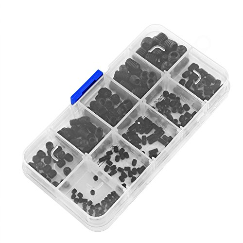 Cryfokt DIN916 Sockelschraube 240pcs Bolzensortiment, Schraubensortiment, Türgriffe Zur Reparatur Cryfokt DIN916 Sockelschraube 240pcs Bolzensortiment, Schraubensortiment, Türgriffe Zur Reparatur von Cryfokt