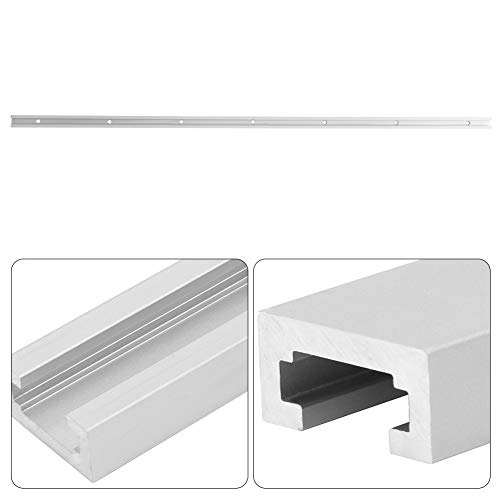 Cryfokt Holzbearbeitungswerkzeug T- Dia Slab, Aluminiumlegierung T-Slot Gehrungsspur Jig, Drilldrücke für Bandsägen Router (1,22 m t kleiner Schlitz) von Cryfokt