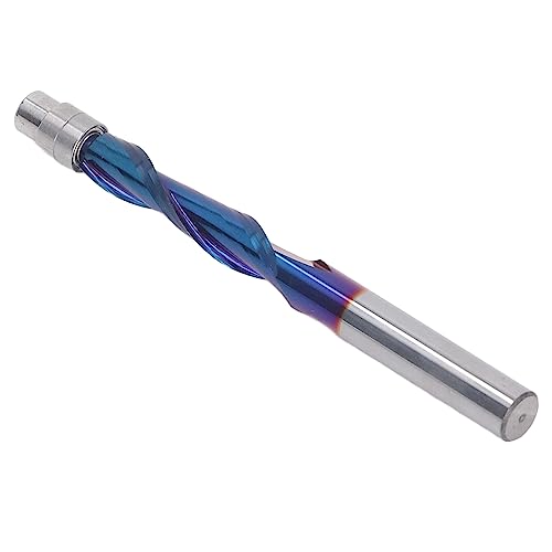 Cryfokt Kompression Spirale Flush Trim Router Bit, 1/4 Zoll Schaft Solid Carbid Flush Trim Router Bits CNC Spiral Bit, 1/4x1/4x1x1x3 in für Heim, Büro Schränke, Bodentische Cryfokt Kompression Spirale Flush Trim Router Bit, 1/4 Zoll Schaft Solid Carbid Flush Trim Router Bits CNC Spiral Bit, 1/4x1/4x1x1x3 in für Heim, Büro Schränke, Bodentische von Cryfokt