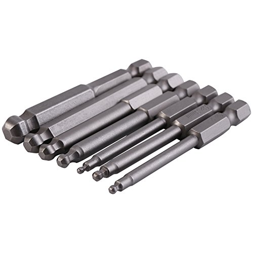 Cryfokt Set von Schraubendrehern, Bits de Voirvis mit Kugeln, Tragen Sie 7pcs 1/4 '' für Elektrische Schraubendreher für Handschrauben Cryfokt Set von Schraubendrehern, Bits de Voirvis mit Kugeln, Tragen Sie 7pcs 1/4 '' für Elektrische Schraubendreher für Handschrauben von Cryfokt