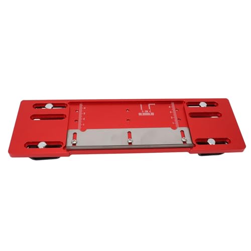 Schneidemaschinenbasisplatte, Aluminiumlegierung Schnellpositionierung ohne Bohrkreiskreiskreiskreiskreiskreis -Sägenschiene für Verschiedene Schneidwerkzeuge Schneidemaschinenbasisplatte, Aluminiumlegierung Schnellpositionierung ohne Bohrkreiskreiskreiskreiskreiskreis -Sägenschiene für Verschiedene Schneidwerkzeuge von Cryfokt