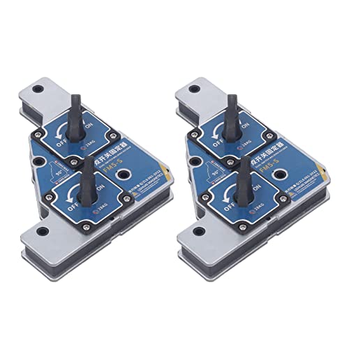 Schweißerwinkel, 25 Kg Standard-Zugkraft Schweißmagnet 2-teilige Auslegerausführung für Metall Schweißerwinkel, 25 Kg Standard-Zugkraft Schweißmagnet 2-teilige Auslegerausführung für Metall von Cryfokt