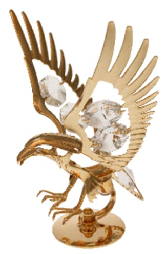 Crystal Temptations 3456 Adler stehend 90 mm Gold Plated Swarovsky Spectra Crystal 24 Karat Echtgold Auflage anlaufgeschützt Crystal Temptations 3456 Adler stehend 90 mm Gold Plated Swarovsky Spectra Crystal 24 Karat Echtgold Auflage anlaufgeschützt von Crystal Temptations