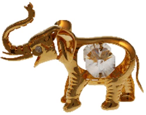 Crystal Temptations 3691 Elefant Elephant stehend klein 55 x 65 mm Gold Plated Swarovsky Spectra Crystal 24 Karat Echtgold Auflage anlaufgeschützt Crystal Temptations 3691 Elefant Elephant stehend klein 55 x 65 mm Gold Plated Swarovsky Spectra Crystal 24 Karat Echtgold Auflage anlaufgeschützt von Crystal Temptations