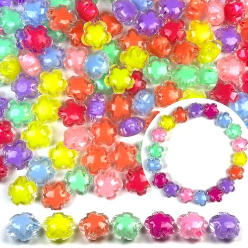100 x Blumenperlen von CrzBeadss