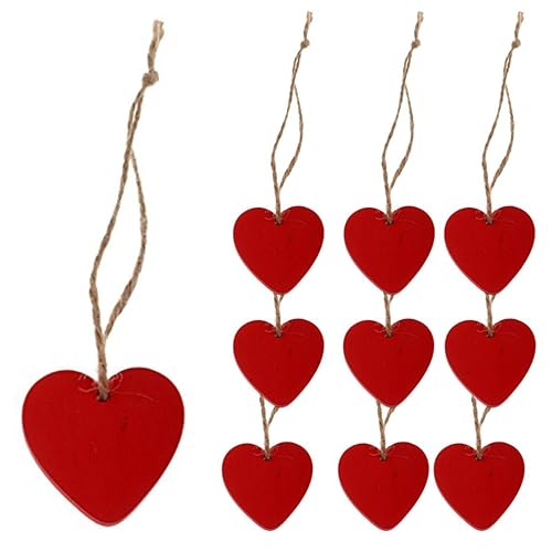 10pcs hölzerne Herzen zum Handwerk, 1,6 x 1,6 Zoll Holzherzen -Tags mit Fäden, MDF Leere Ausschnitt Handwerksschilds für die gegenwärtige Geschenkhandwerksdekoration 10pcs hölzerne Herzen zum Handwerk, 1,6 x 1,6 Zoll Holzherzen -Tags mit Fäden, MDF Leere Ausschnitt Handwerksschilds für die gegenwärtige Geschenkhandwerksdekoration von Csafyrt